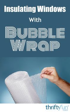 Older windows might need to be insulated to save energy. Rather than purchase expensive insulation kits try using bubble wrap. This is a guide about insulate windows with bubble-wrap. How To Insulate Windows For Winter, Bubble Wrap Window Insulation, Insulating Windows, Bubble Wrap Windows, Bubble Wrap Insulation, Insulate Windows, Drafty Windows, Aluminum Fabrication, Foil Insulation