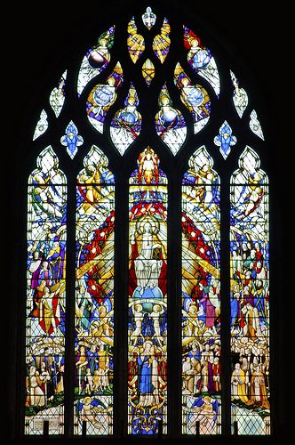 Cathedral Stain Glass Window, Sheffield. Sheffield Cathedral, Stained Glass Windows Church, Neon Cyberpunk, Stained Glass Church, Castles In England, Church Windows, Beautiful Windows, The Cathedral, Stain Glass