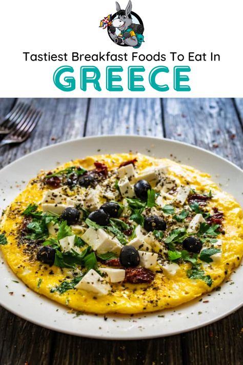 Ikaria Greece Recipes, Traditional Greek Breakfast Recipes, What To Eat In Greece, Greek Brunch Ideas, Greek Breakfast Ideas, Greek Breakfast Traditional, European Breakfast Ideas, Greek Brunch, Greek Breakfast Recipes