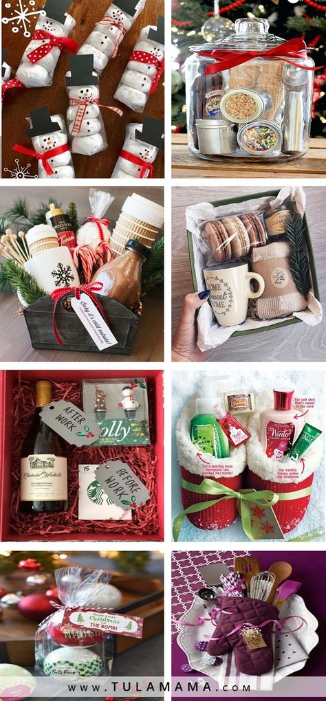 Budget Friendly Christmas Gifts, Homemade Gift Baskets, Christmas Gift Baskets Diy, Diy Gift Baskets, Easy Christmas Gifts, Christmas Baskets, Cute Christmas Gifts, Christmas Gift Basket, Christmas Gift Baskets