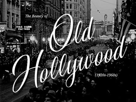 70s Hollywood Glamour, Hollywood Golden Age Aesthetic, Old Hollywood Posters, Vintage Hollywood Glamour Aesthetic, Old Hollywood Font, Old Hollywood Aesthetic Party, 50s Hollywood Aesthetic, Old Hollywood Aesthetic Room, Old Hollywood Event