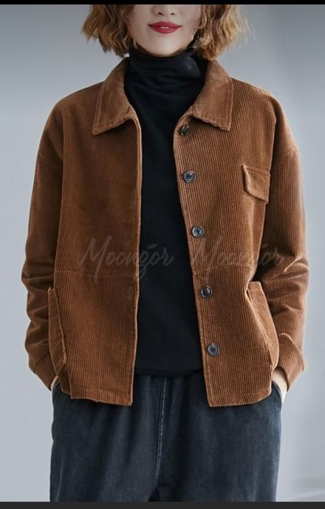 Classic Wardrobe Outfits, Jacket Outfit Women, Creative Clothes, Linen Fashion, Wardrobe Outfits, Easy Trendy Outfits, Lovely Clothes, Brown Jacket, Casual Coat