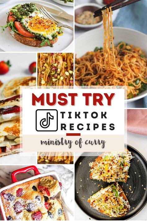 From Baked Oats and Pesto Eggs To Tortilla Wraps and Air Fried Banana Split here are the MUST TRY TikTok Recipes that went viral. #ministryofcurry #trendingrecipes #tiktokrecipes Tokit Omni Cook Recipes, Famous Tiktok Recipes, Tic Toc Recipe, Viral Recipes Tiktok, Viral Tik Tok Recipes, Viral Tiktok Food Recipes, Food Trends 2023, Fried Banana Split, Tik Tok Recipes Videos