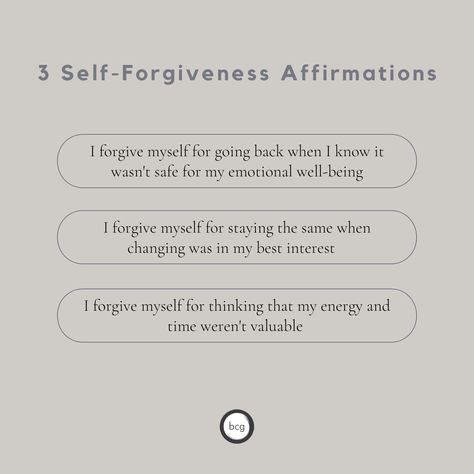 Self Forgiveness Affirmations, Detachment Affirmations, Forgiveness Affirmations, Self Forgiveness, Wealthy Mindset, Mindset Affirmations, Thinking Patterns, Goals In Life, Spiritual Guide