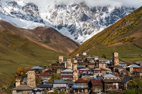 Remote Village, Incredible Nature, Mountain Pass, Mountain Village, Four Wheel Drive, Autumn Colors, Travel Inspo, Travel Bucket, Travel Bucket List