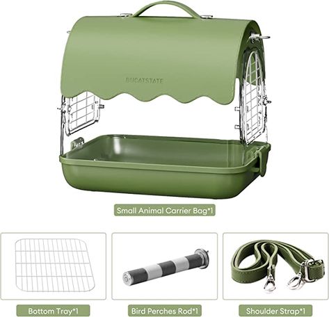 Bird Travel Carrier, Budgie Cage, Cage Bag, Birds Pet, Bird Carrier, Travel Carrier, Diy Birds, Bird Perch, Pet Bird