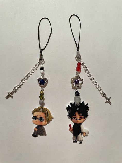 Cute! Anime Stuff To Buy, Random Things To Buy, Anime Y2k, Jjk Men, Arty Ideas, Nanami Kento, Jujutsu Kaisen Anime, Jujitsu Kaisen, Matching Keychains