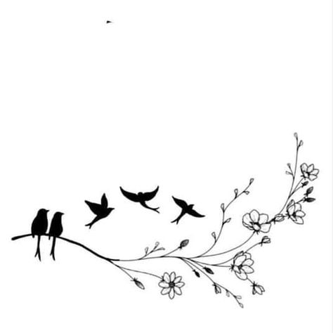 Tattoos | Ideas 🖤🐦 | Facebook Fruit Vine Tattoo, Vines Wrapped Around Arm Tattoo, Wrapped Around Arm Tattoo, Tattoo Birds, Around Arm Tattoo, Vine Tattoo, Small Bird Tattoo, Vine Tattoos, Birds Tattoo