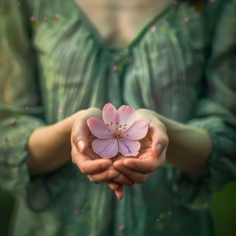 Flowers In Teacups, Woman Holding Flowers, Hands Flowers, Flowers In Baskets, Teacup Flowers, Hands Holding Flowers, Flowers And Animals, Spring In The City, Books Flowers