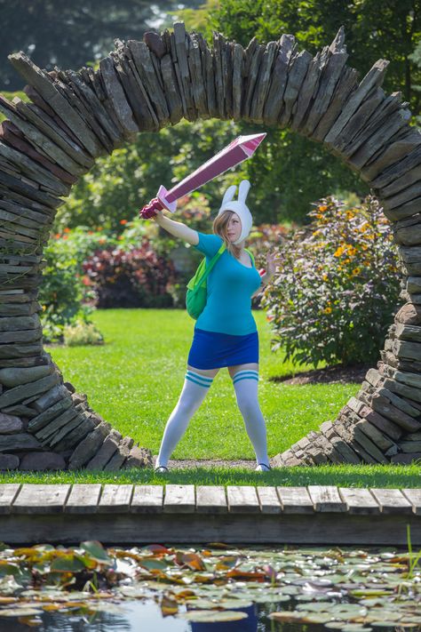 Fionna The Human Cosplay, Fionna Adventure Time, Fionna The Human, Adventure Time Cosplay, Glitter Lucky, Cosplay Inspo, Girl Cosplay, Halloween Outfit, Cosplay Ideas