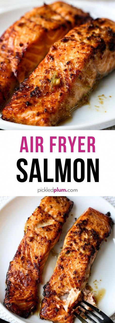 air fryer recipes good #RecipesforAirFryers Air Fryer Salmon Meal, Salmon With Dijon Mustard Sauce Air Fryer, Air Fryer Mustard Salmon, Dijon Air Fryer Salmon, Simple Salmon Recipe Air Fryer, Salmon Recipes Mustard Dijon, Salomon Air Fryer, Air Fryer Salmon Recipes Honey Mustard, Salmon Dijon Mustard Recipes Air Fryer