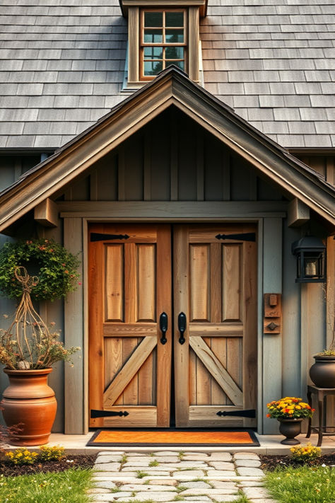 From modern to classic, these 40 front door ideas offer something for every style. Dont miss out! Front Door Designs, Design Entrance, Front Door Ideas, Door Designs, Front Door Design, Door Ideas, First Impression, Door Design, Front Door