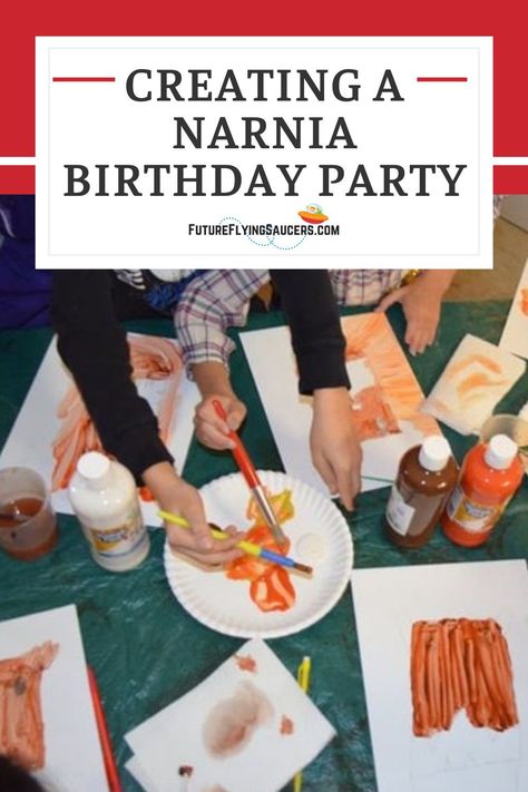 Is the C.S. Lewis series, Narnia, one of your favorites? These ideas will help you create a fun Narnia Themed Birthday Party. #celebration #birthdaypartyideas Once A King Or Queen Of Narnia, Narnia Themed Birthday Party, Narnia Games, Narnia Party Favors, Chronicles Of Narnia Birthday Party, Narnia Party Decorations, Narnia Birthday, Narnia Activities, Narnia Birthday Party Ideas