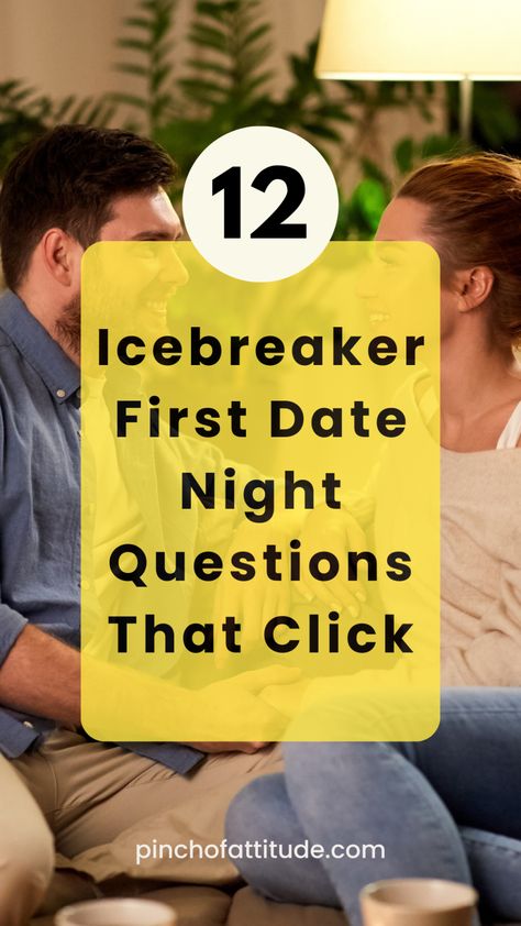 Tired of the same old first date night questions? Try these questions to ask on your first date that’ll actually help you get to know each other! From hobbies to future dreams, these conversation starters for first dates keep it interesting and fun. 💫 #FirstDateNightQuestions #QuestionsToAskOnYourFirstDate #ConversationStartersForFirstDates #QuestionsToGetToKnowSomeoneDating #IceBreakerQuestionsForFirstDate Dating Questions Conversation Starters, First Date Ice Breakers, Conversation Starters For First Dates, Questions To Ask First Date, Getting To Know You Questions Dating Conversation Starters, Fun First Date Questions, Questions To Ask Someone Your Dating, Fun Dating Questions, Questions To Ask On A Date