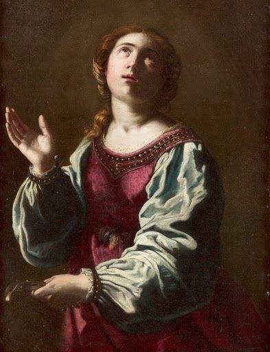 Saint Apollonia, Orazio Gentileschi, St Catherine Of Alexandria, Saint Catherine Of Alexandria, Catherine Of Alexandria, Artemisia Gentileschi, Baroque Painting, Rennaissance Art, Baroque Art