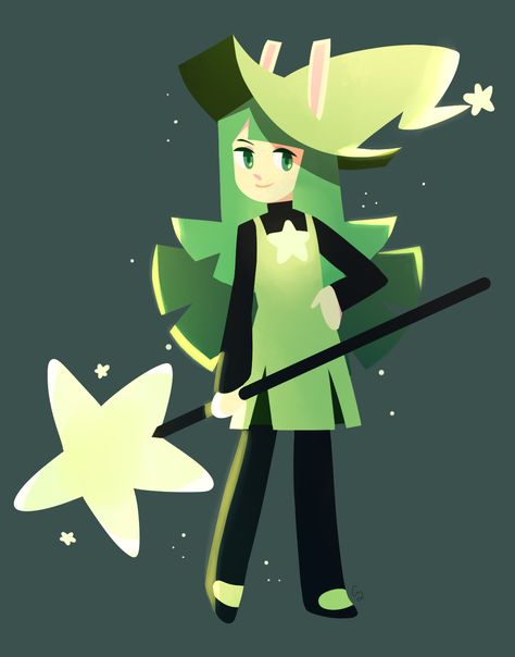 Peridot - Cucumber Quest (ref 2) Peridot Cucumber Quest, Cucumber Quest, Drawing Aesthetics, Oc Reference, Demon Days, Art Practice, Comic Books Art, Magical Girl, Art Reference Poses