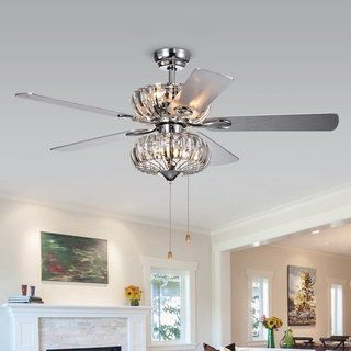 Tiffany Ceiling Fan, Chrome Ceiling Fan, Crystal Ceiling Fan, 52 Inch Ceiling Fan, Chandelier Fan, Best Ceiling Fans, Led Ceiling Fan, Bedroom Ceiling Light, Ceiling Fan Chandelier