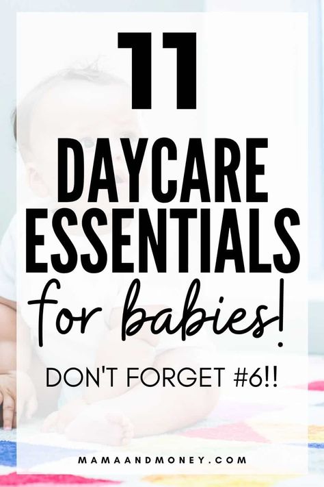 Not sure what to bring to daycare? Check out this list of daycare essentials for babies. Know exactly what you bring with this checklist! Daycare List For Infant, Daycare Tips For Parents, Infant Daycare Checklist, Daycare Bag Checklist Infant, Daycare Packing List Infant, Daycare Bag Infant, Daycare Essentials Infant, Daycare Must Haves, Preschool Checklist