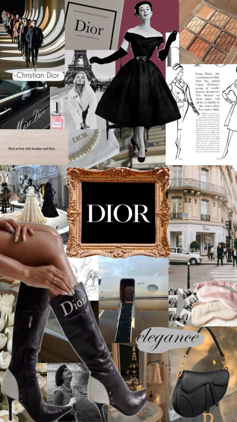 #dior #diorgirl #oldmoney #oldmoneyaesthetic #fashion #fashionboard Dior Collage, Gcse Fashion, Christian Dior Aesthetic, Dior Aesthetic Wallpaper, Manifesting Wallpaper, Couture Draping, Book Reels, Vogue Wallpaper, Dior Outfit