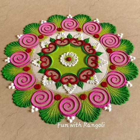 Chath Puja Rangoli, Diwali Special Rangoli Design 2024, Rajasthani Rangoli, Rangoli Aesthetic, Colourful Rangoli Designs, Aesthetic Rangoli, Tulsi Puja, Chath Puja, Diwali Special Rangoli Design