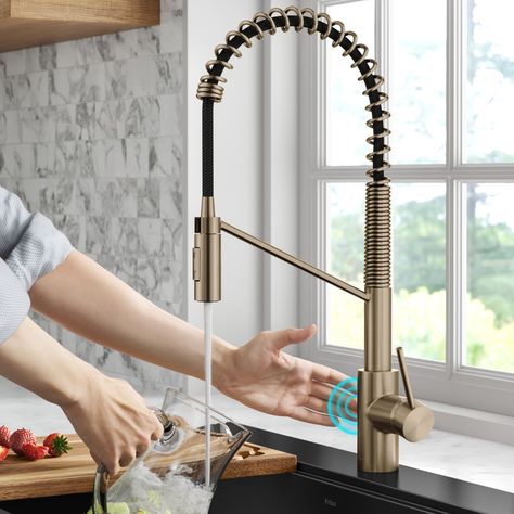 Kitchen sink faucets