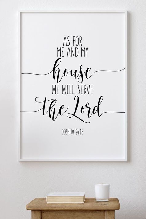 Serve The Lord, Bible Verse Wallpaper, Scripture Art, Scripture Quotes Bible, Wall Deco, Scripture Verses, Jesus Quotes, Faith Quotes, Christian Quotes