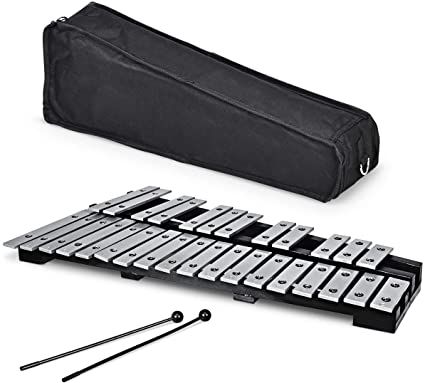 Amazon.com: Giantex Foldable Glockenspiel Xylophone 30 Note, with Wood Base and 30 Metal Keys, 2 Mallets, Carrying Bag, Professional Glockenspiel Xylophone Percussion Instrument for Adults and Kids: Musical Instruments Glockenspiel Instrument, Music Teaching, Professional Bag, Musical Art, Percussion Instruments, Teaching Music, Play Music, Musical Instrument, Percussion