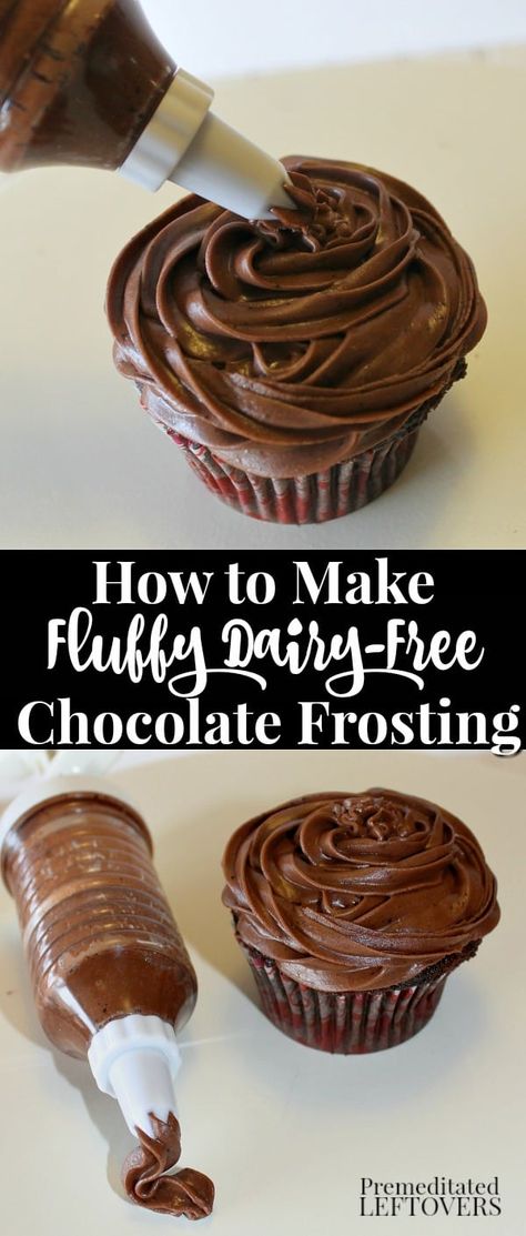 Chocolate Icing Recipe, Dairy Free Chocolate Frosting, Dairy Free Icing, Chocolate Icing Recipes, Chocolate Frosting Recipe, Dairy Free Chocolate Cake, Dairy Free Frosting, Dairy Free Baking, Chocolate Frosting Recipes