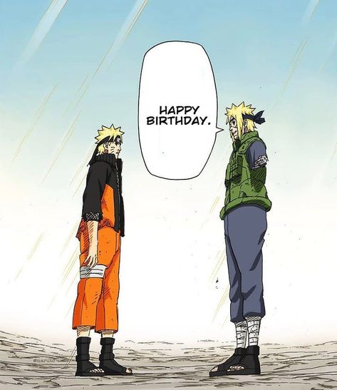 Happy Birthday Naruto ❤ - - Follow @obito.hq 🔥 - - 🔥Ignore Tags🔥 #anime #animes #otaku #otakus #animeworld #fairytail #bokunoheroacademia… Happy Birthday Naruto, Naruto Birthday, Funny Naruto Memes, Naruto Minato, Manga Naruto, Naruto Series, Anime Crossover, Naruto Art, Naruto Shippuden Anime