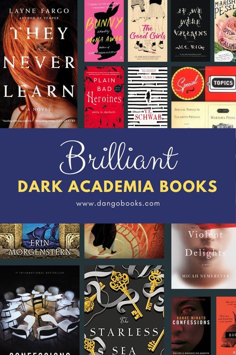 Dark Academia Novels, Dark Academia Books To Read, Academia Books, Dark Academia Book, Dark Academia Books, Books To Read Before You Die, Reading List Challenge, Read List, Books You Should Read