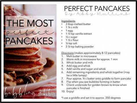 Perfect Pancake Recipe | Easy Homemade Pancakes Easy Homemade Pancake Recipe, Pancakes Oatmeal, Basic Pancake Recipe, Easy Homemade Pancakes, Basic Pancakes, Homemade Pancake Recipe, Pancakes From Scratch, Pancake Recipe Easy, Perfect Pancakes