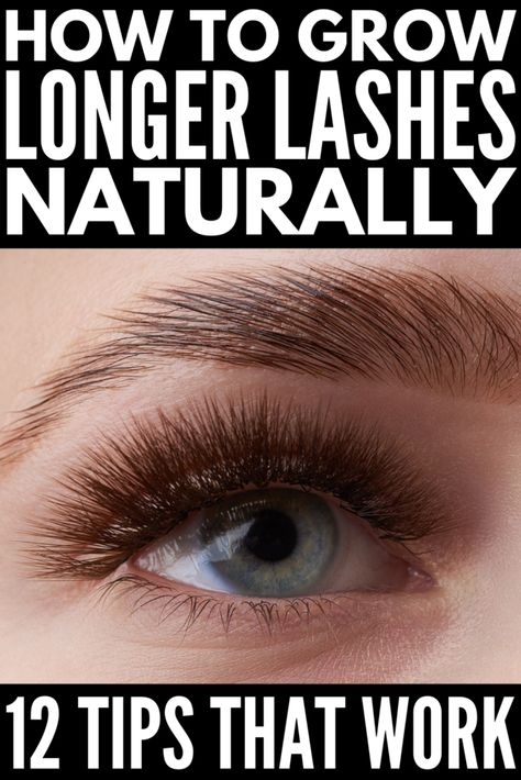 Grow Long Lashes Naturally, Grow Longer Eyelashes, Longer Lashes Naturally, Thicken Eyelashes, Longer Eyelashes Naturally, Make Eyelashes Grow, Grow Eyebrows, Eyelashes Longer, Get Long Eyelashes