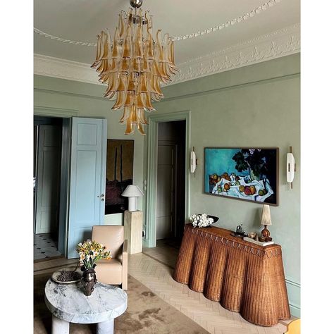 SUMMARY The Murano Petal Chandelier from Mooijane is the perfect addition to any room. Its exquisite design of cascading petals adds a touch of sophistication and elegance to your space. Crafted with high-quality materials, this chandelier is not only beautiful but also durable for lasting use. Elevate your space with this timeless piece. STANDARD SIZE (PICTURED) Dia 80cm x H 120cm / ∅ 31.5″ x H 47.2" DETAILS Material: Metal, Glass. Body Color: Chrome. Shade Color: White, Yellow, Red. Modern Sty Petal Chandelier, Butterfly Room, Staircase Lighting, Murano Chandelier, Living Room Den, Murano Glass Chandelier, Lamps Ceiling, Sound Design, Glass Chandelier