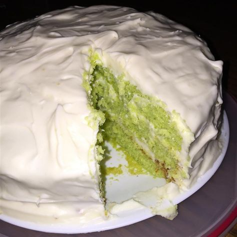 Homemade Cream Cheese Icing, Homemade Cream Cheese Frosting, Box Lemon Cake, Key Lime Cake, 3 Layer Cakes, Homemade Cream Cheese, How To Make Frosting, Lime Cake, Lemon Cake Mixes