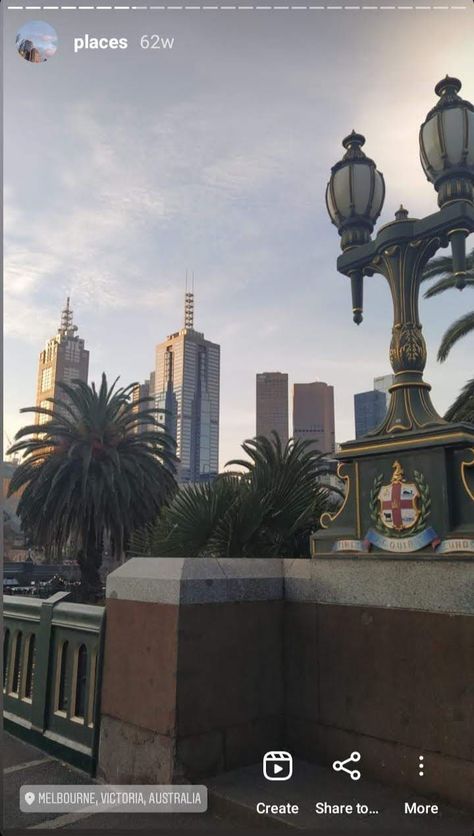 Australia City, Sky Bridge, City Sky, Melbourne Victoria, Victoria Australia, Lamp Post, Instagram Story, Melbourne, Bridge