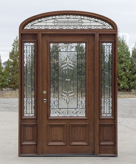 Mahogany doors interior