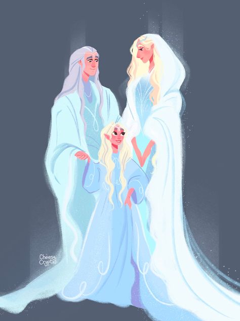 Coleee | iska ng bayan era🌻 on Twitter: "Lothlorien family #artph #ArtistOnTwitter #LOTR #silmarillion https://t.co/g1qy0HqefO" / Twitter Galadriel And Celeborn, Fairytale Retelling, Tolkien Art, Lotr Art, Roleplay Characters, Gothic Horror, Jrr Tolkien, Beautiful Fantasy Art, Middle Earth