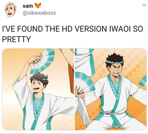 Haikyuu Iwaoi, Aoba Johsai, Haikyuu Memes, Haikyuu Meme, Volleyball Anime, Haikyuu Funny, Haikyuu Ships, Volley Ball, Anime Heaven