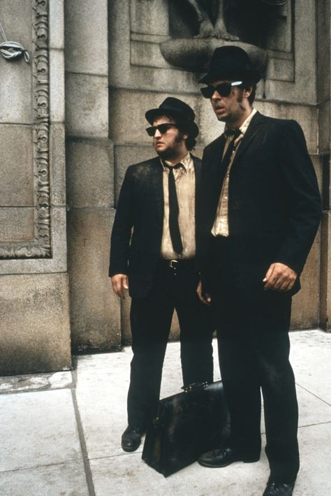 John Belushi and Dan Aykroyd- The Blues Brothers,1980 Blues Brothers 1980, John Belushi, Blues Musicians, Blues Brothers, Its A Mans World, Blues Music, Charles Bukowski, Mans World, Bukowski