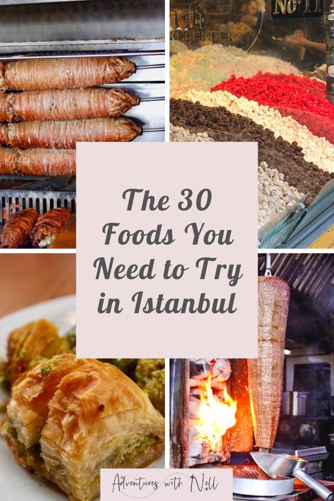 Istanbul Trip, Turkish Dishes, Istanbul Food, Things To Do In Istanbul, Turkey Trip, Istanbul Travel Guide, So Much Food, Turkey Vacation, Food To Try