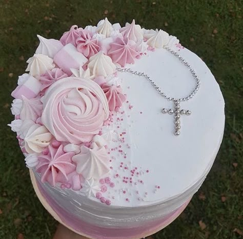 Baby Dedication Cake, Christian Cakes, Dedication Cake, Cross Cakes, Confirmation Party, Religious Cakes, Confirmation Cakes, First Communion Cake, First Communion Decorations