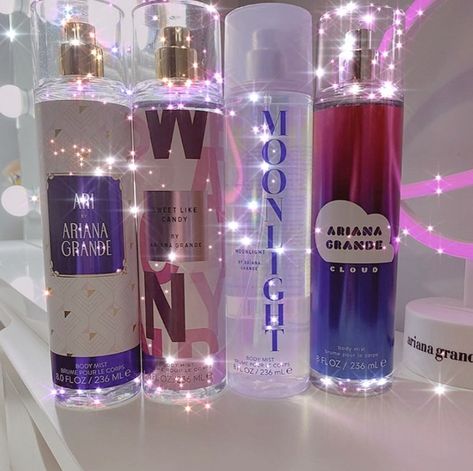 Victoria Secret Perfume Body Spray, Scents Perfume, Profumo Victoria Secret, Ariana Perfume, Fragrance Lab, Ariana Grande Perfume, Perfume Organization, Sweet Like Candy, Perfume Body Spray