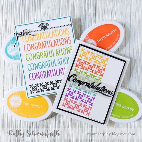 Stamps At Play: Catherine Pooler January Stamp of Approval: Congratulations Congratulations Words, Congratulations Photos, Stamp Of Approval, Craft Label, Catherine Pooler, Living Under A Rock, Tiki Torches, Love Rainbow, Cool Backgrounds