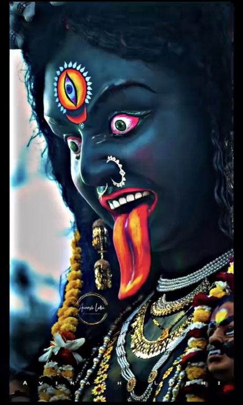 Kali Mata Hd Images Wallpaper, Ganesh Portrait, Drawing Shiva, Ganesh Chaturthi Drawing, Dj Background Hd Photo, Shiva Drawing, Kali Picture, Goddess Images, Kali Tattoo