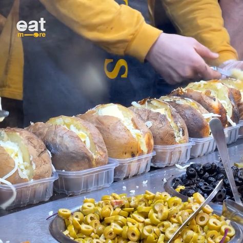 The Most Famous Kumpir Restaurants of Istiklal Street | Baked Potatos Factory 😎😎 #eatmore #StreetFood #potato #turkishfood | By Eat More Istiklal Street, Potato Baked, Truck Business, Food Truck Business, Loaded Baked Potatoes, Food Stall, Bike Mtb, Art Life, Turkish Recipes