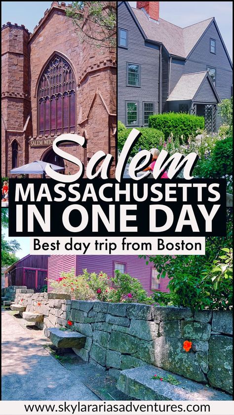 Salem Ma Outfit Ideas, Salem Massachusetts Outfits, Day Trip From Boston, Salem Massachusetts Travel, Day Trips From Boston, Things To Do Outside, Boston Vacation, Massachusetts Travel, New England Road Trip