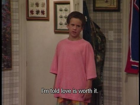 Boy Meets World Quotes, World Quotes, Boy Meets World, Film Quotes, Tv Show Quotes, Tv Quotes, Girl Meets World, Boy Meets, Movie Scenes