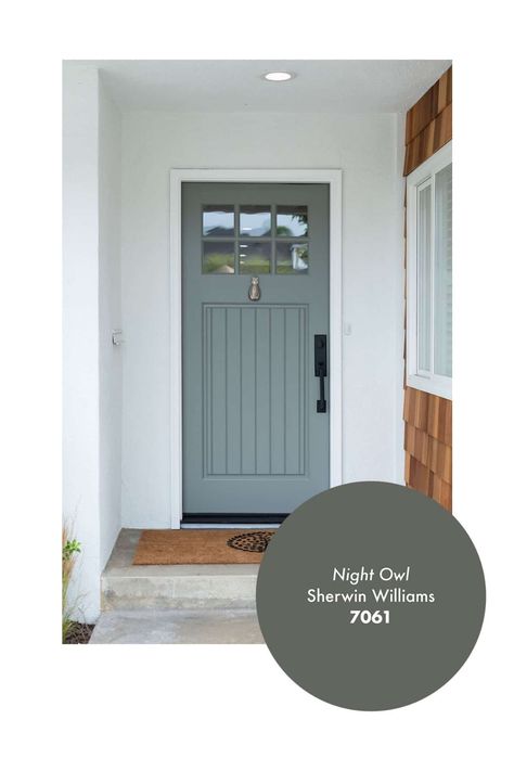 Front Door Paint, Exterior Door Colors, Jasmine Roth, Best Front Doors, Door Paint, Front Door Paint Colors, Door Colors, Door Paint Colors, Painted Front Doors