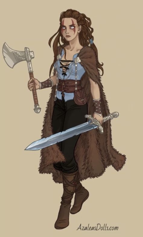 Battle Outfits Women Medieval, Httyd Oc Viking Female Outfits, Httyd Outfits Female, Female Adventurer Outfit, Httyd Oc Viking Female, Dnd Character Concept, Rhea Royce, Dragon Fighter, Viking Clothes