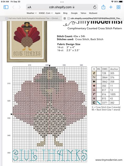 Thanksgiving Cross Stitch Patterns, Turkey Cross Stitch, Thanksgiving Cross Stitch, Stitch Thanksgiving, Sweater Ornaments, Free Cross Stitch Designs, Autumn Cross Stitch Patterns, Fall Cross Stitch, Stitch Stuff